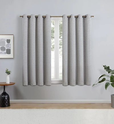 Eclipse Avery 63" Grommet Blackout Window Panel, 1 Panel: 52"x