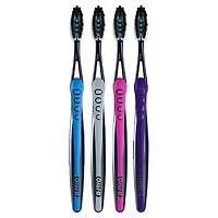 Oral-B Pro-Flex Charcoal Manual Toothbrush, Soft, 4 Count