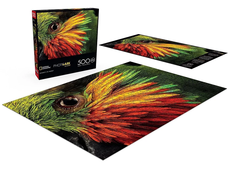 Buffalo Games - National Geographic - Joel Sartore - Edward's Fig Parrot - 500 Piece Jigsaw Puzzle