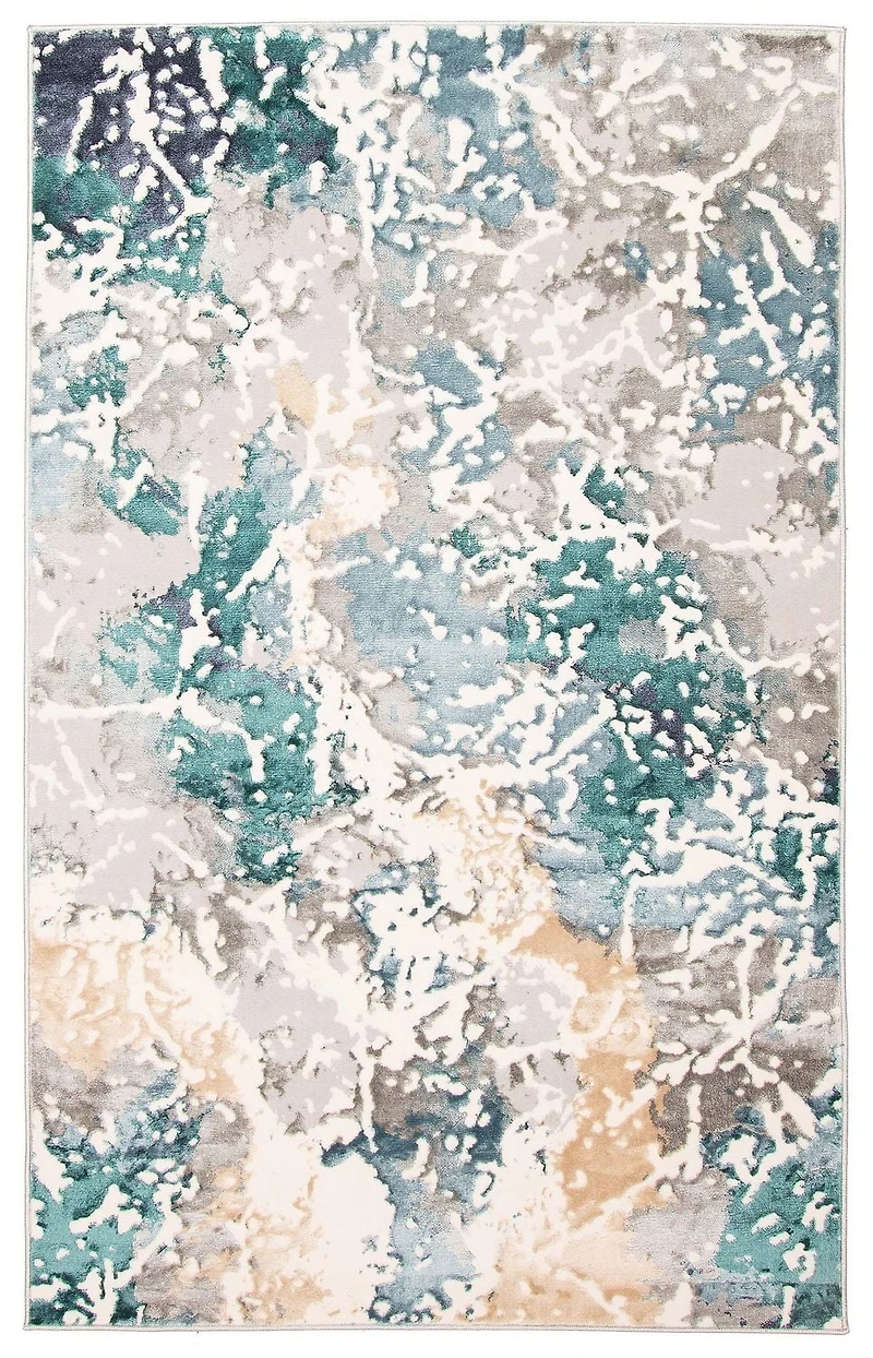 ECARPET Aura Contemporary/Modern Area Rug for living room, bedroom, dining room, entrance, hallway and more.
