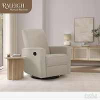 Evolur Raleigh Basic Glider |Recliner| Rocker
