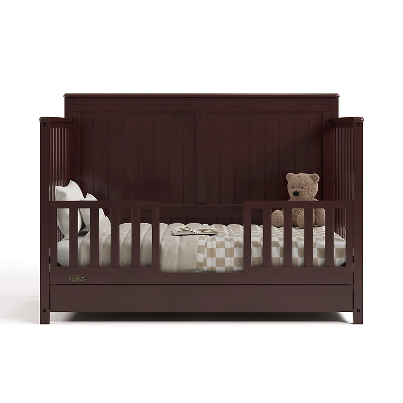 Graco Hadley 5-in-1 Convertible Crib with Drawer