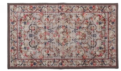 Home Decor Inc Cairo Persian Nylon Rug – 18 x 30 inches, Anti-Skid Backing, Ideal for Entryways, Kitchens & Indoor Spaces