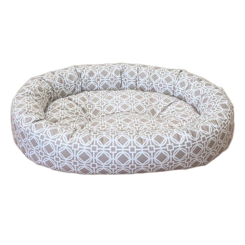 DecoraPet Tres Grande Lit Dream Donut, Taupe Lattice