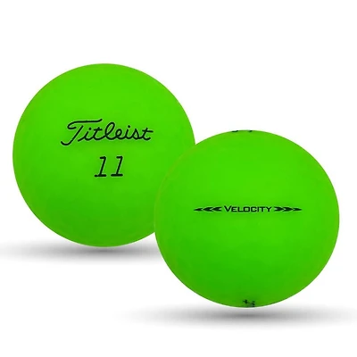 Mulligan - 24 Titleist Velocity 5A Recycled Used Golf Balls, Green