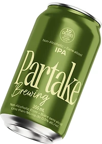 Partake - IPA, 4 x 355 mL Cans, Craft Non-Alcoholic Beer