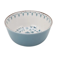 Better Homes & Gardens Bamboo Melamine Dinnerware Blue Set, 12pc