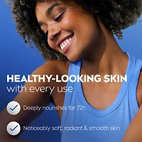 NIVEA Cocoa Butter 72-Hr Moisture Body Lotion for Dry Skin with Hyaluronic Acid, 625 mL, 625 mL