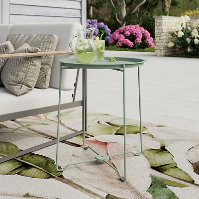Mainstays Patio Tray Top Side Table