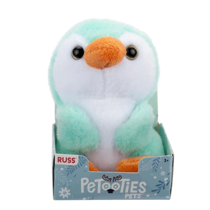 Petooties 4" Plush - Mint Penguin