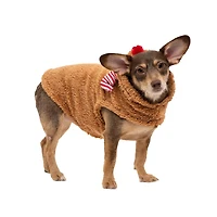 Vibrant Life Holiday Tan Deer Pet Hoodie - Sweat à capuche pour chien et chat