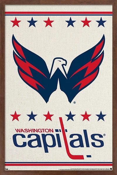 NHL Washington Capitals - Logo 14 Wall Poster, 22.375" x 34"