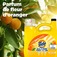 Tide Simply All-In-One Liquid Laundry Detergent, Orange Blossom Scent, 70 Loads, 2.72 L