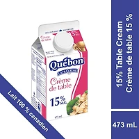 Québon 15% Table Cream, 473 mL