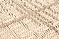 Tapis ECARPET Intérieur Extérieur pour Patio, Terrasse, Salon Collection Sisal Burburry