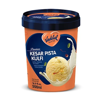 Vadilal Kulfi safran-pistache premium 500 ml