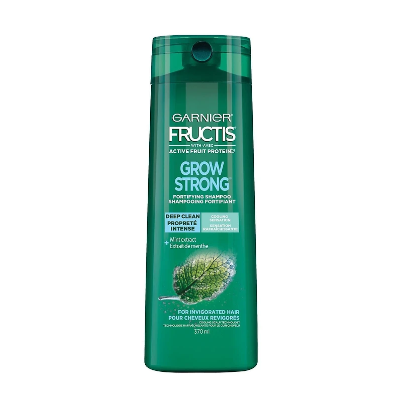 Garnier Fructis Grow Strong Propreté Intense Coiffant  Shampooing Fortifiant