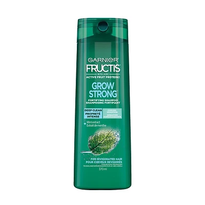 Garnier Fructis Grow Strong Propreté Intense Coiffant  Shampooing Fortifiant