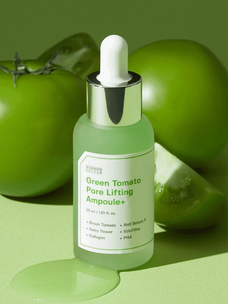 Sungboon Editor Ampoule Liftante Pores Tomate Verte+ 30 ml
