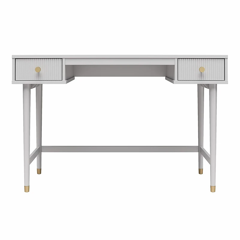 Bureau Elizabeth de CosmoLiving, gris colombe
