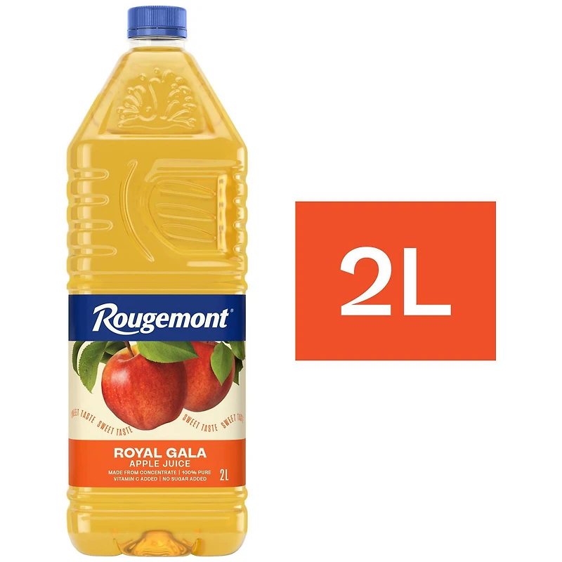 Jus de pomme Royal Gala 100 % pur Rougemont 2L