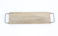Planche de service longue en bois de manguier industriel