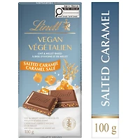 Lindt Vegan Salted Caramel Chocolate Bar, 100 Grams