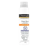 Écran solaire en vaporisateur Neutrogena Clear Body avec FPS 50, 141 g