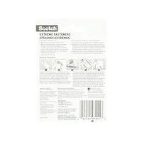 Scotch™ 25 mm x 76.2 mm (1 in x 3 in) Extreme Fasteners, Clear