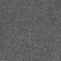 6 ft x 8 ft Light Grey Needlepunch Indoor Outdoor Patio Rug