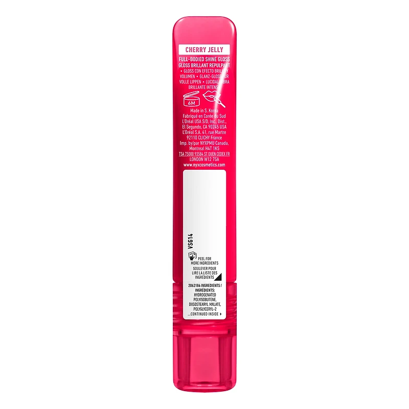 NYX Professional Makeup Brillant à lèvres intense et éclatant Jelly Job