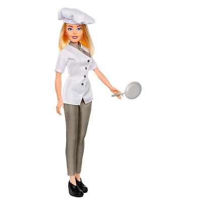 MGA's Dream Ella I AM Fashion Doll - Baker | 11.5" Fashion Doll with pan
