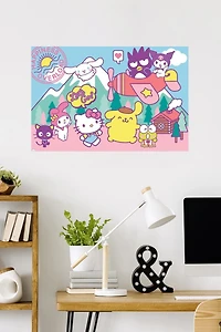 Hello Kitty and Friends: 22 Spring - Happiness Overload Wall Poster, 22.375" x 34"