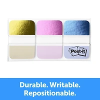 Post-it® Tabs 686-FLOPBT, 1in x 1.5in (25.4mm x 38.1mm)