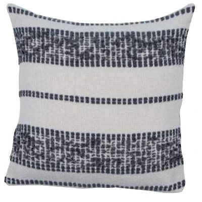 Coussin à rayures Mineral 18''x18