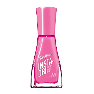 Sally Hansen Insta-Dri Electric Feels, Vernis à ongles, Belles couleurs, Sèche en 60 secondes, Hot Pink-Tensity, 9.17 ml