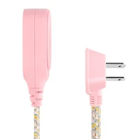 Globe Electric 9-ft Metallic Pink Fabric Extension Cord