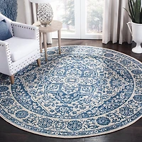SAFAVIEH Brentwood Jaymz Floral Bordered Area Rug