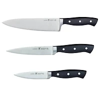 Ensemble de 3 couteaux forgés à bord fin