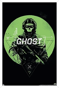 Call of Duty: Modern Warfare 2 - Ghost Emblem Wall Poster