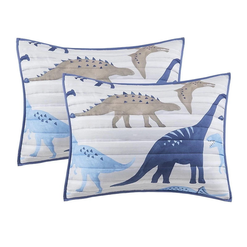 Mainstays Kids Stomps 3 Piece Quilt Set