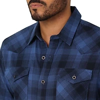 Wrangler Chemise Carreaux Manches Longues