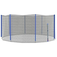 Soozier 14ft Trampoline Net Replacement with Zippered Entrance