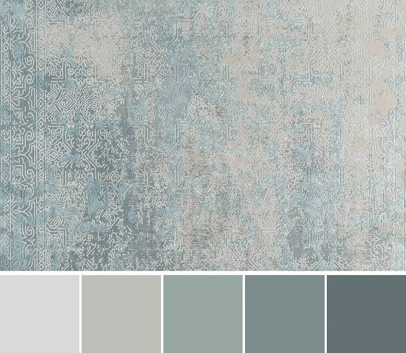 ECARPET Elysia Tapis pour Salon, Chambre, Salle A Manger, Entrée, Couloir et Plus Encore.