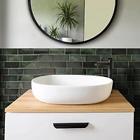 Smart Tiles Tuiles autocollante murale, Metro Fiona, Pqt-4, 11.56in x 8.38in