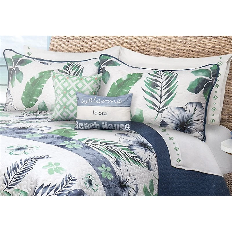 Safdie & Co. Quilt 4PC Set T Tropicana