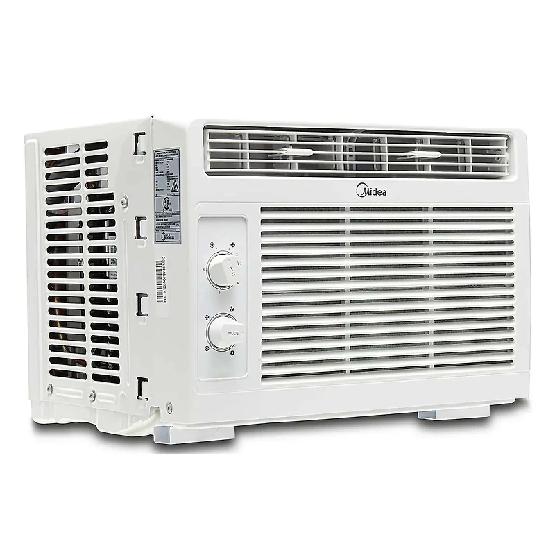 Midea 5,000 BTU Mechanical Window Air Conditioner, White