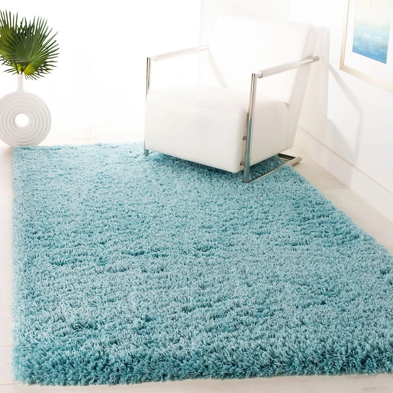 SAFAVIEH Polar Abbot Solid Extreme Plush Shag Area Rug