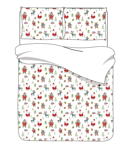 Holiday Time Kids' Duvet Cover Set