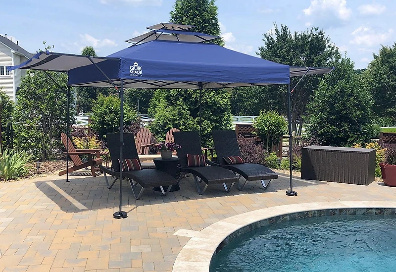 Summit SX170 10 X 17 pi Abri à Pattes Droites  - Bleu